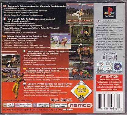 PS1 - Tekken 3 -  Platinum - Uden Manual - (B Grade) (Genbrug)